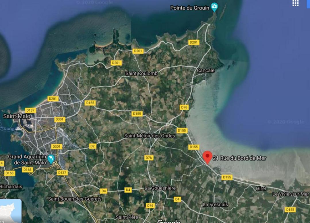 Comme Un Poisson Dans L'Eau - Cote Mer -Belle Vue Mer Saint-Benoît-des-Ondes Exterior foto